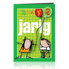 Dubbele kaart: Hoera jarig