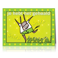 Dubbele kaart: Gehaald