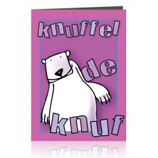 Dubbele kaart: Knuffel