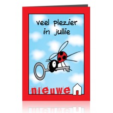 Dubbele kaart: Nieuwe huis