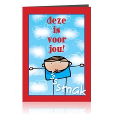 Dubbele kaart: Deze is voor jou