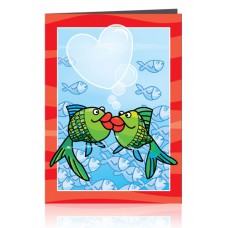 Dubbele kaart: Harten vissen