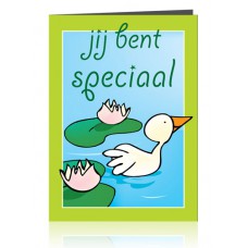 Dubbele kaart: Jij bent speciaal