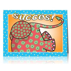 Dubbele kaart: Succes olifant