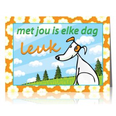Dubbele kaart: Met jou is elke dag leuk