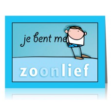 Dubbele kaart: Zoonlief