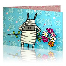 Jij is Liefje: Zebra met bloemen