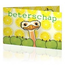 Jij is Liefje: Beterschap struisvogel