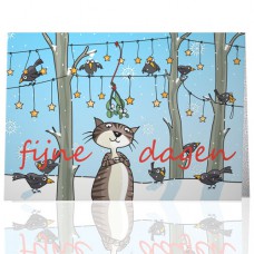 Kerstkaart: Fijne dagen