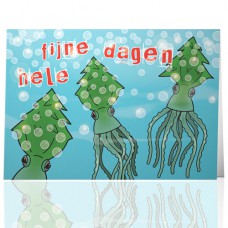 Kerstkaart: Hele fijne dagen