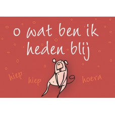 Postkaart: Heden blij