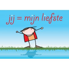 Postkaart: Mijn liefste