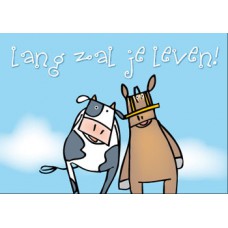 Postkaart: Lang zal je leven