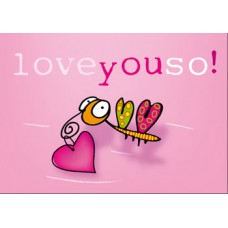 Postkaart: Love you so