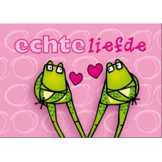Postkaart: Echte liefde