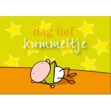 Postkaart: Dag lief klein hummeltje