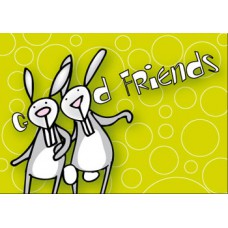 Postkaart: Good friends