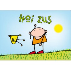 Postkaart: Hoi Zus