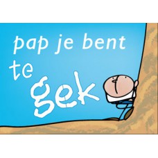 Postkaart: Pap is te gek