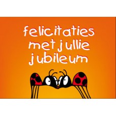 Postkaart: Felicitaties met jubileum