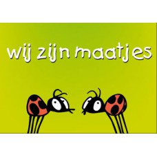 Postkaart: Wij zijn maatjes