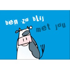 Postkaart: Zo blij met jou