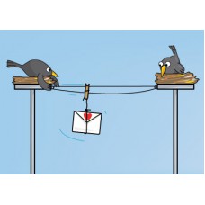 Postkaart: Liefdesbrief