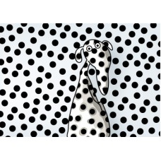 Postkaart: Stippenhond