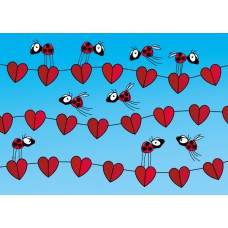 Postkaart: Hartenslingers