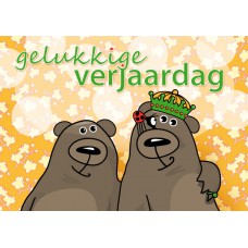 Postkaart: Gelukkige verjaardag