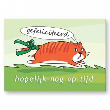 Postkaart: Hopelijk nog op tijd