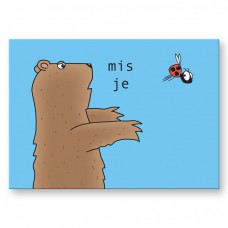 Postkaart: Mis je