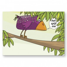 Postkaart: Het spijt me