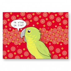 Postkaart: Ik vind je lief