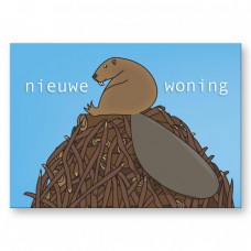Postkaart: Nieuwe woning
