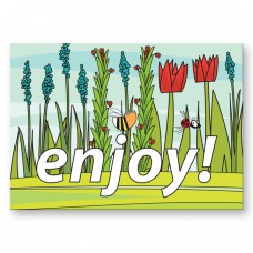Postkaart: enjoy