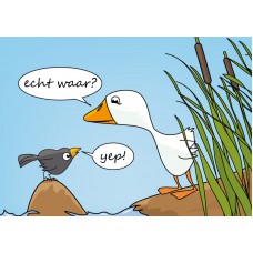 Postkaart: echt waar?