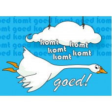 Postkaart: komt goed