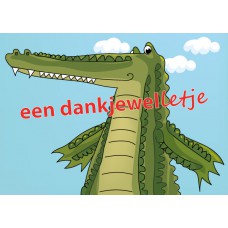 Postkaart:  Een dankjewelletje