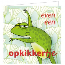 Vierkante kaart: Even een opkikkertje
