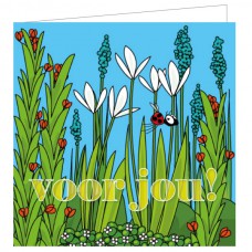 Vierkante kaart: Voor jou