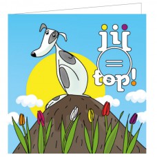 Vierkante kaart: Jij bent top