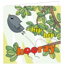 Vierkante kaart: Hip hip Hooray