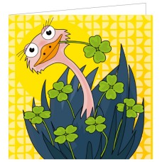 Vierkante kaart: Struisvogel