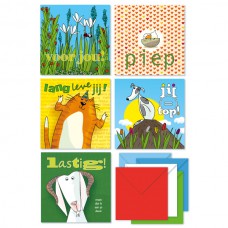 Vierkante kaarten voordeelset: Allerlei