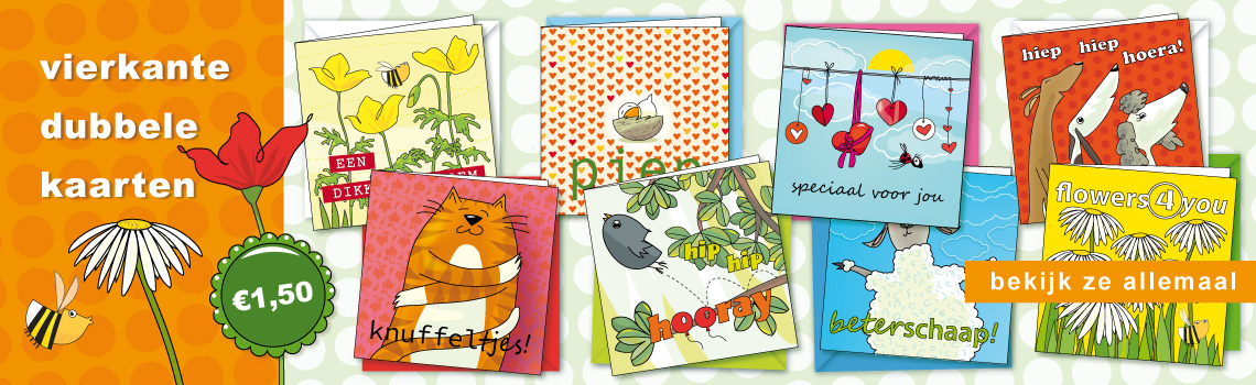 Vierkante kaarten