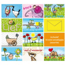 Jij is Liefje: Voordeelset (10 stuks) 'Geboorte'