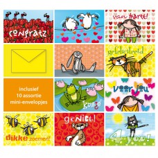 Jij is Liefje: Voordeelset  (10 stuks) 'Gefeliciteerd 2'