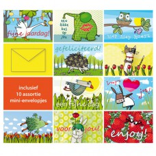 Jij is Liefje: Voordeelset  (10 stuks) 'Gefeliciteerd 3'