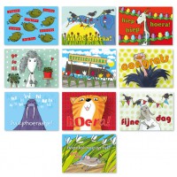 Voordeelset: 10 verjaardags-postkaarten 4